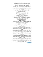 Đề thi HSG Nghệ An