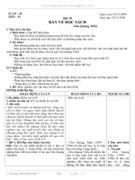 GIÁO ÁN VĂN 9 - TUẦN 20 (3 Cột)