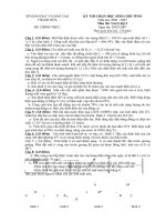 Đề thi HSG Lý 9 Thanh Hóa 2006-2007