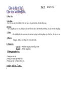 Giao an dai 7 - tiet 55 - 3 cot moi