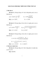 Tài liệu sử dụng máy tính Vinacal