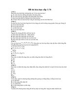 Đề thi trắc nghiệm hóa học cấp 3-70