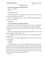 giáo án TD9 CN rất hay