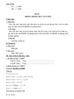 Giáo án tham khảo, xin quý vị cho ý kiến