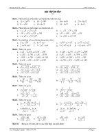 Ôn tập chương 1 ĐS9