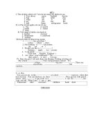 KT Anh văn K3. đề 10