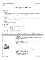 Nhiệt kế -Nhiệt giai( 3cột+Có hình chèn)