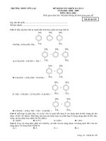 thi thử đại học trường THPT Yên Lạc lần II