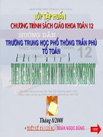 THỂ TÍCH KHỐI ĐA DIỆN