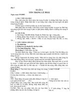 Giáo án GDCD lớp 8 HK I