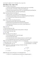 Luyện thi DH - Phần dao động và sóng