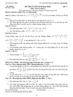 đề ôn thi đại học đề 5