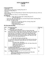 Giáo án sinh hoạt lớp 8