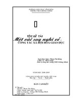 Công tác xã hội hoá