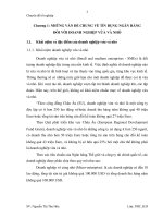 GIẢI PHÁP NÂNG CAO CHẤT LƯỢNG TÍN DỤNG DNVVN TẠI SGD NGÂN HÀNG NGOẠI THƯƠNG VIỆT NAM