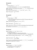Đề kiểm tra giải tích 12 - phần 4