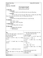 Tiết 43 - Luyện tập