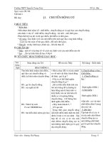 giáo án khối 10 cơ bản