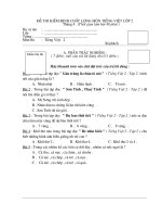 Gửi đề thi định kỳ