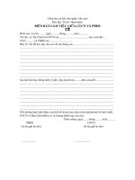 bien ban dai hoi chi doan