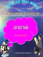 Tiết 31: Cây bút thần