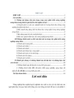 Chính sách nông nghiệp và phát triển nông thôn Việt Nam trong thời kì quá độ lên chủ nghĩa xã hội