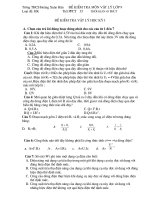 Kiểm tra Vật lí 9 (HKI)