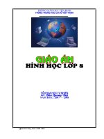 giáo án hình 8 chuẩn chuong I-II