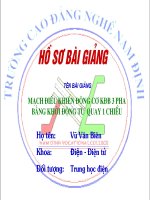 Mạch KĐT đơn 1