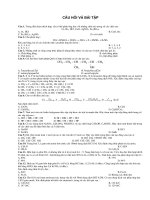 ĐỀ TRẮC NGHIỆM HÓA