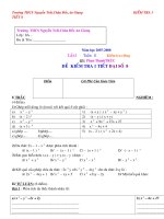 Đề kiểm tra 1 tiết Toán 8_cả năm (07-08)