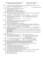 Đe kiem tra 15 phút ly 10