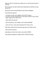 Nhắn tin miễn phí vào điện thoại di động