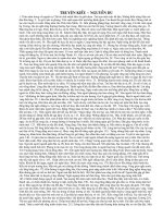 Truyện Kiều Trọn Bộ Nguyễn Du Tai Liệu Text