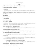 Tài liệu ôn tập phần Sinh thái học