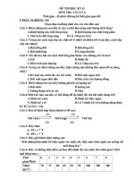 ĐỀ KT I TIÊT VL6 HK II