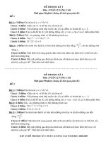 Đề thi HK I (NC)