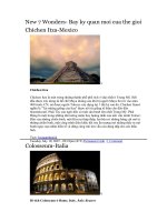 7 Kỳ quan mới và cũ