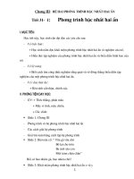 PT bậc nhất 2 ẩn