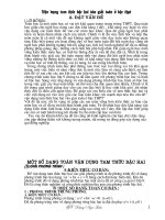 Sáng kiến KN năm nay !