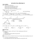 đề kiểm tra chương 3