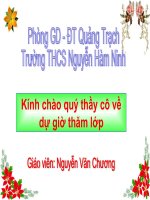 Phương trình bậc nhất 1 ẩn