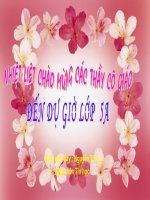 TH: Thay đổi cỡ chữ phông chữ