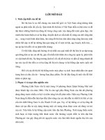Thực trạng và giải pháp cho vấn đề cấp nước sạch trên địa bàn Phường Lĩnh Nam – Quận Hoàng Mai- Hà Nội