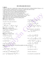 DE CUONG TOAN 8 HKII