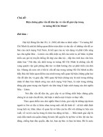 Biện chứng giữa vấn đề dân tộc và vấn đề giai cấp trong  tư tưởng Hồ Chí Minh?