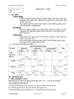 Tiet 16 Hóa 8 có ma trận