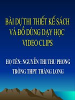 Bai du thi thiet ke DDDH
