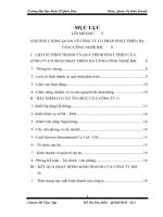 Phát triển hoạt động tư vấn ứng dụng Thương mại điện tử tại Công ty Cổ phần phát triển hạ tầng công nghệ BSI 