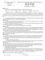 de thi chuyen Bac Giang 08-09